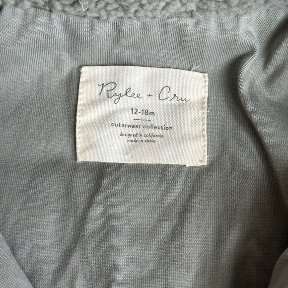 Rylee + Cru Soft Gray Baby Outerwear - Picture 7 of 7